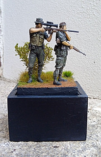 US Sniper team Vietnam 1/35