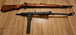 Kar-98k a Sten Mk2