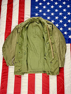 US Parka/bunda M65 zelená originál - použitá