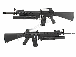 M16A2 nebo A3 s podvěsným granátometem m203