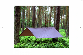 Nová Bivakovací celta / plachta DD HAMMOCKS Tarp 3x3m - COYOTE