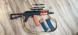 AK,M24,GHK, granát Echo,lpvo,Sumka, pažba.