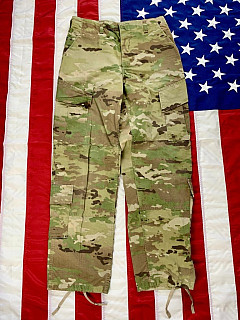 US Kalhoty ACU Multicam Ripstop originál - použité  Small R.