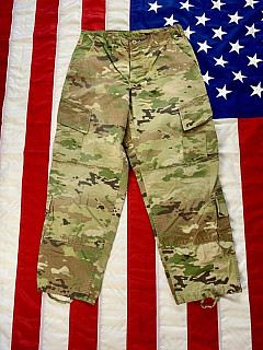 US Kalhoty ACU Multicam Ripstop originál-použité  Small XShort