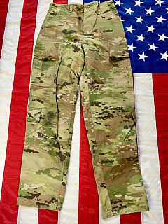 US Kalhoty ACU Multicam Ripstop originál - jakost 2 Small Long