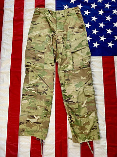 US Kalhoty ACU Multicam Ripstop originál - jakost 2 Small R