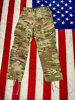 US Kalhoty ACU Multicam žáruvzdorné originál-jakost 2.Small Regular