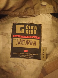 ClawGear multicam blůza 