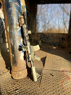 E&l El Elar sopmod II. m4 ar15 trex arms 13.7 bcm