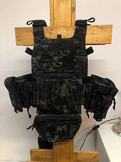 Nosič plátů HLG Multicam Black