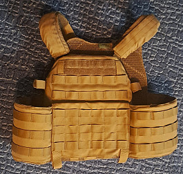 Nosič Plátů Warrior DCS Base Plate Carrier Coyote vel.L