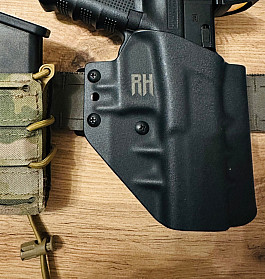 Nový RH Holsters Kydex G17, Polovičním sweatguardem 