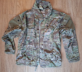 US multicam ECWCS G3 L5 softshell bunda MR, Flame Resistant, použitá