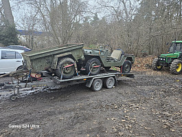 Ford Mutt M151, us trailer vozík Jeep willys 