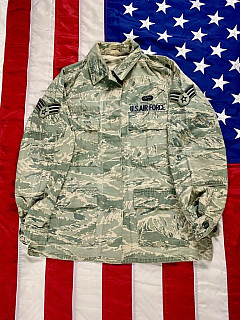 USAF Košile/ Blůza Tiger Stripe originál - použitá Velikost Medium