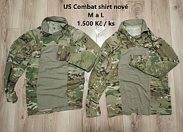 Combat shirt a přebytky