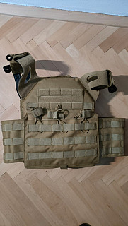 Airsoftová vesta Jump Plate Carrier Cummerbund - Coyote