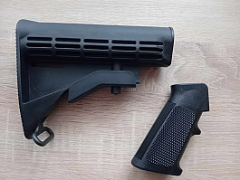 Pažba, pistolová rukojeť -  AR 15