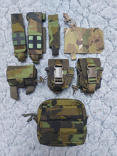 High Level Gear HLG SUMKY SUMKA POUCHES OUCH VZ.95 VZ95 MULTICAM IFAK FENIX PISTOL GRANÁT FRAG UTILITY UNIVERZÁLNÍ URG COMBAT SYSTEMS TACTICAL PRO TP