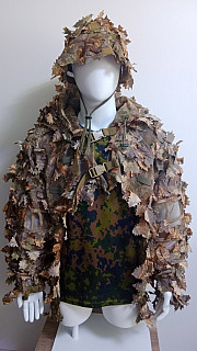 Brown oak cloak ghillie stalker hejkal