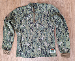 USN Inclement  Weather Combat Shirt, FROG, NWU Type III AOR2, LL, nové 