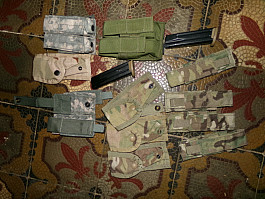 US Army MC multicam OCP ACU zelené SUMKY molle II SIG M17 M18 zásobník