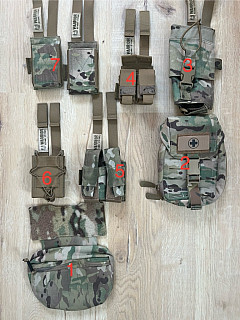 Prodávam -- Warrior Assault Systems --Combat System -- Fenix Protector sumky vsechny origo