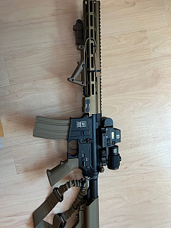 Eotech 558/XPS+ magnifire G43 s razenim eotech