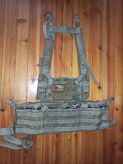 Warrior chest rig + zádový panel