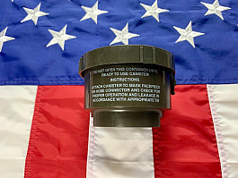 US ARMY Canister Chemical - Biological mask originál