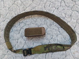 STŘELECKÝ TAKTICKÝ BOJOVÝ OPASEK BATTLE ASSAULT BELT VZ.95 VZ95 CUSTOM GEAR MOLLE COBRA SPONA BUCKLE