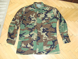 US blůza woodland r/s vel. L/XL