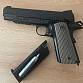 Airsoftová pistole 1911 CO2, celokov, blowback