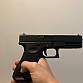 Airsoft Glock 17 WE gas blowback semi/full auto