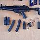 M4 Bolt B4 zpetny raz, 1911, MP5 atd..