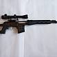 Airsoft SVD Dragunov celokov 170 m/s + CO2 Upgrade