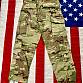 US Kalhoty ACU Multicam Ripstop originál - použité Small Short