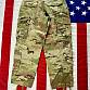 US Kalhoty ACU Multicam Ripstop originál-použité  Small XShort