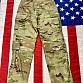 US Kalhoty ACU Multicam Ripstop originál - jakost 2 Small Long