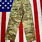 US Kalhoty ACU Multicam Ripstop originál-jakost 2 Small Short