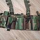 Chest rig HLG woodland 